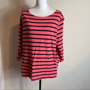 Old Navy Blue/Orange Top Women's Size XL